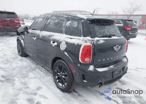 2013 Mini Countryman Cooper S z USA, uszkodzony, nr VIN WMWZC3C58DWP23036